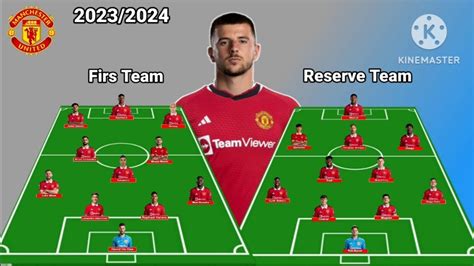 First Team Vs Reserve Team Manchester United Potential Line Up Next