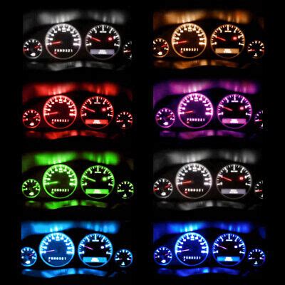 Pcs Blue T Smd Car Led Dashboard Instrument Interior Light