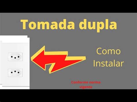 Como Instalar Tomada Dupla F Cil Passo A Passo Youtube