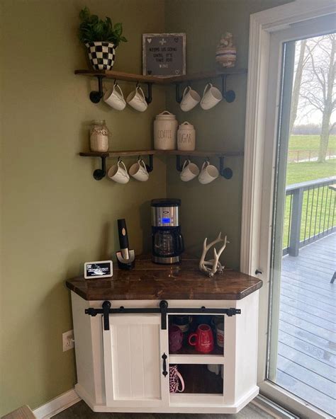 Corner Coffee Station Ideas Cmhwoodworking Coffee Bar Home Diy