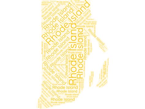 Rhode Island State Word Cloud Inkpx