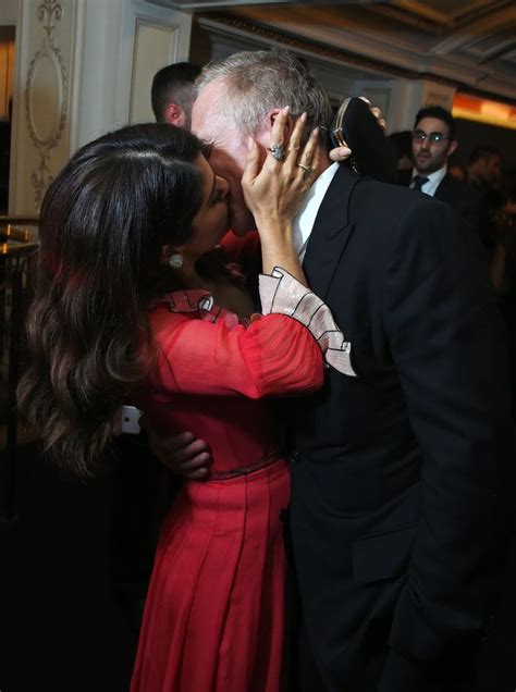 This Salma Hayek Makeout Session With Her Husband Is Too Hot To Handle