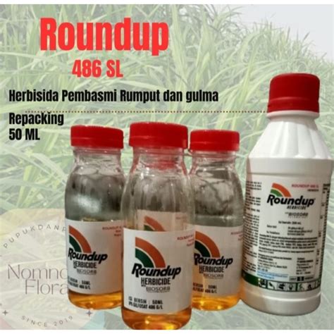 Jual Roundup Kemasan Repack Ml Herbisida Pembasmi Rumput Liar Dan