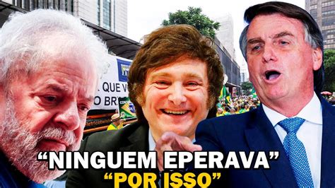 URGENTE BOLSONARO VAI A POSSE DE JAVIER MILEI E E ALGO SURPRENDENTE