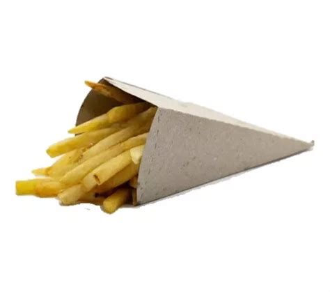 Cono Cucurucho Descartable Para Papas Fritas De Cartón X 100 MercadoLibre