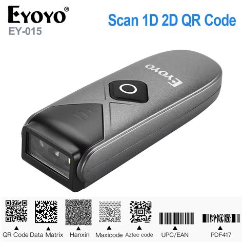 Eyoyo Ey Mini Barcode Scanner Usb Wired Bluetooth Wireless D D Qr