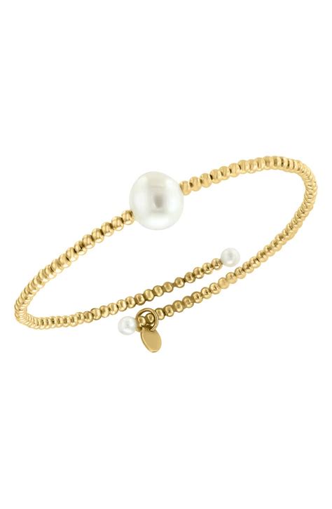 Effy 14k Yellow Gold Freshwater Pearl Bracelet Nordstromrack