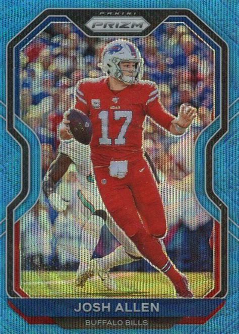 Josh Allen Prizm Blue Wave Psa Price Guide Sports