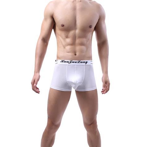 Xmmswdla Mens Underwear Soft Breathable Bamboo Boxer Briefs Short Leg