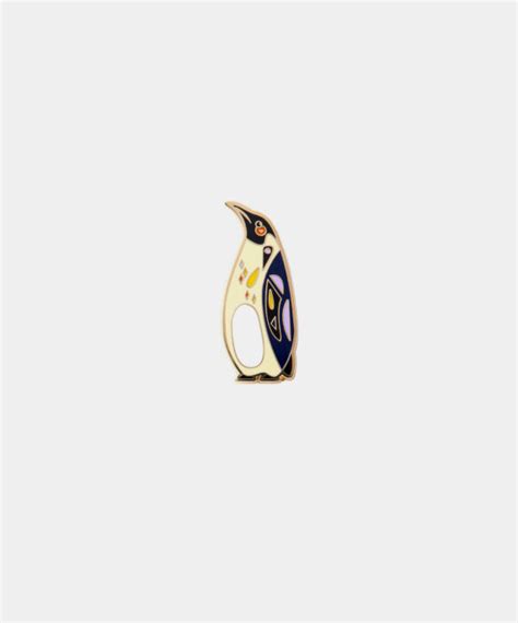 The Emboldened Emperor Penguin Enamel Pin Pete Cromer