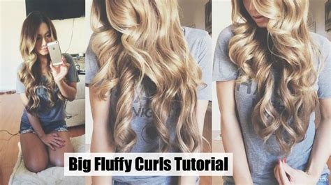 How To Big Fluffy Curls Tutorial Ft Luxury For Princess Extensions