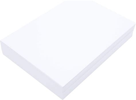 Ark Lot De Feuilles De Papier Cartonn Haute Qualit Blanc G M