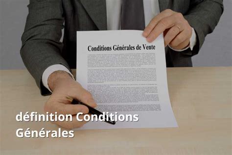 D Finition Conditions G N Rales Sagesse Assurances