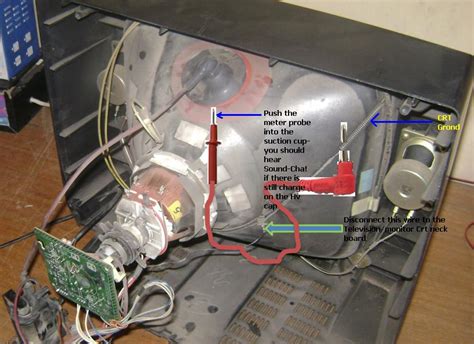 Electronics Repair Made Easy How To Discharge Crt Television Tube