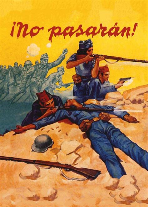 Buy Vintage Spanish Civil War Propaganda They Shall Not Pass Spain