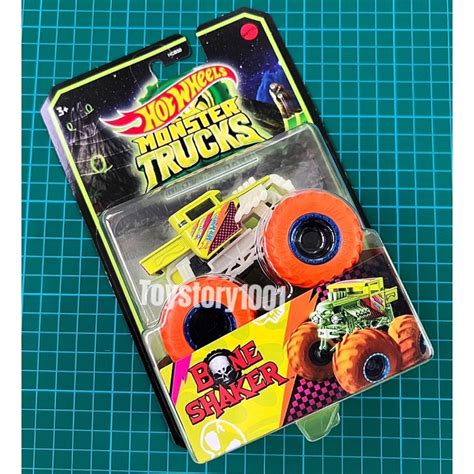 Ready Stock Hot Wheels Monster Trucks Bone Shaker Shopee Malaysia
