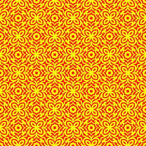 Yellow and Red Geometric Pattern 699653 Vector Art at Vecteezy