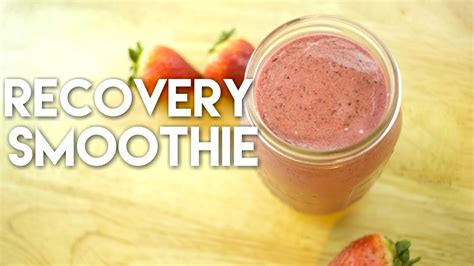 Delicious Recovery Smoothie Just 5 Ingredients