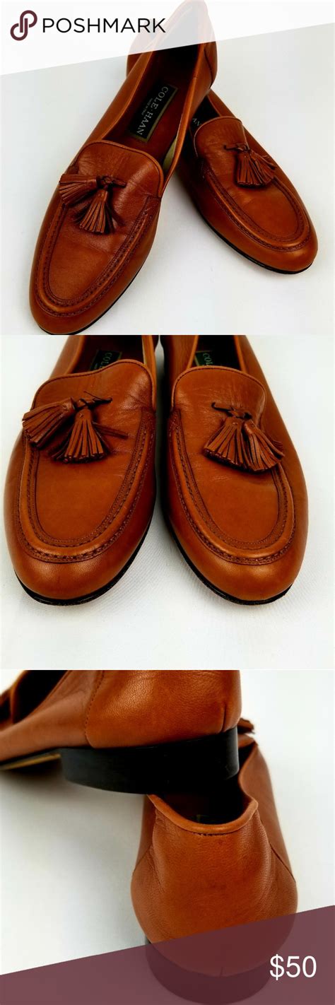 Cole Haan Womans Leather Tassel Loafer Size 10aa Cole Haan Women Cole Haan Shoes Loafers