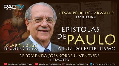 1º Timóteo recomendações sobre juventude 12 Epístolas de Paulo à luz