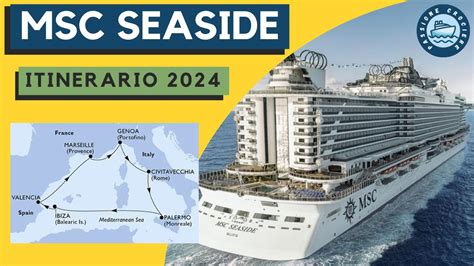 MSC Seaside Itinerario Stagione 2024 YouTube