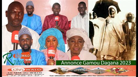 Bande Annonce Gamou annuel de Dagana édition 2023 les 25 26 et 27 Mai