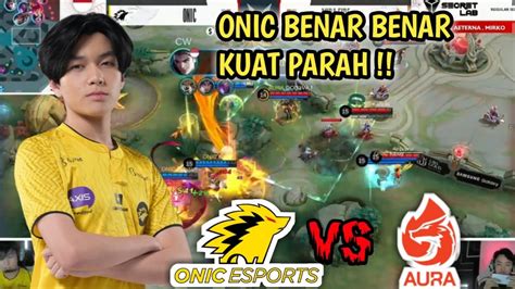 ONIC ESPORTS MODE BARBAR AURA FIRE GAK DIKASIH NAFAS MATCH 3