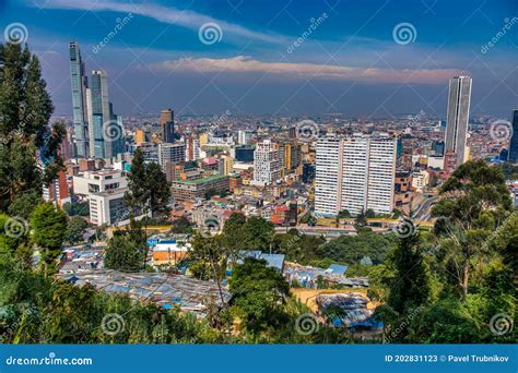 Bogotacolombiamarch 152018panoramic View Of The City Of Bogota In