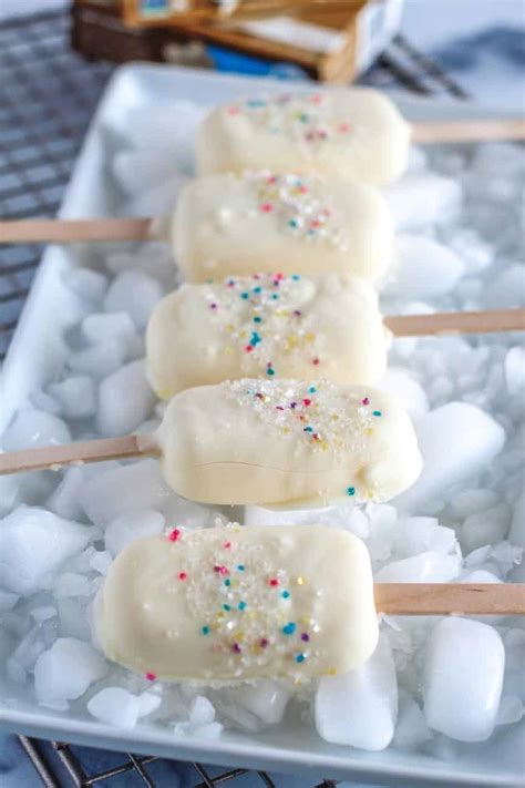 Vanilla Pudding Pops Simply Delish