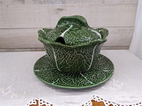 Vintage Cabbage Soup Tureen Kerangol Made In Portugal 1234 Etsy In