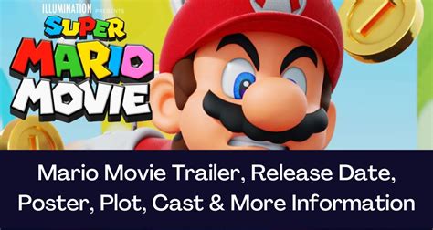 Mario Movie Trailer Release Date Poster Plot Cast And More Information