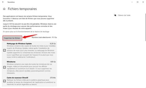 Windows Supprimer Les Fichiers Temporaires De Votre Pc