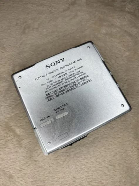 SONY MZ-R90 GETESTET Walkman tragbarer MD Player Recorder Minidisc ...