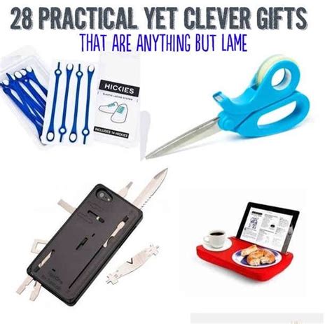 28 Practical Yet Clever Gift Ideas Practical Gifts Gifts Cool Gifts