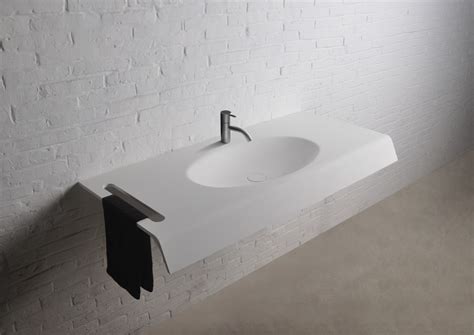 Solid Surface Bathroom Vanities And Wall Mounted Washbasins