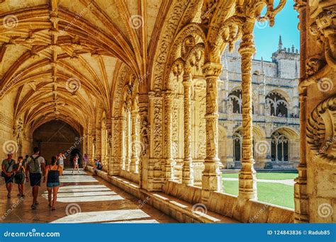 Jeronimos Hieronymites Monastery Of The Order Of Saint Jerome Is Built