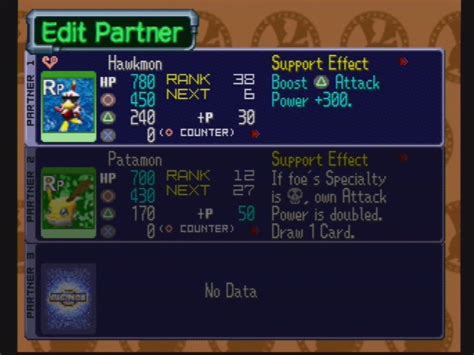 Screenshot Of Digimon Digital Card Battle Playstation Mobygames