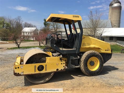 2011 Bomag Bw177 Dirt Roller 1600 Hours Video Financing Available