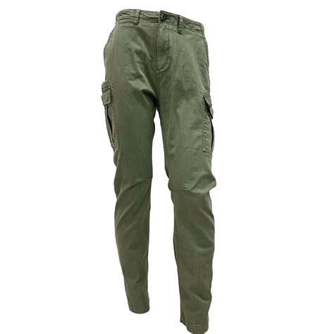 Pantalon Homme Cargo Extensible Kaki T44 Ducatillon