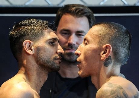 Amir Khan Strips Naked Weigh 147lbs Editorial Stock Photo Stock Image