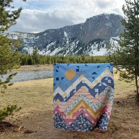 Jk Quilts On Instagram Jenn S Wilderness Quilt Is So Beautiful In The