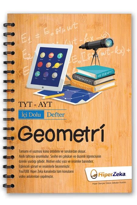 İçi Dolu Defter YKS TYT AYT Geometri Hiper Zeka TYT AYT LGS