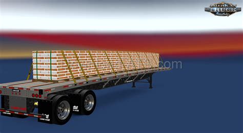 Lode King Renown Flatbed Trailer V X For Ats