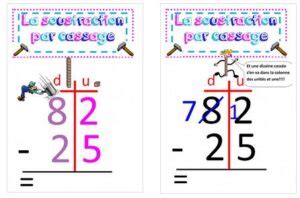 leçon sur la soustraction Monsieur Mathieu