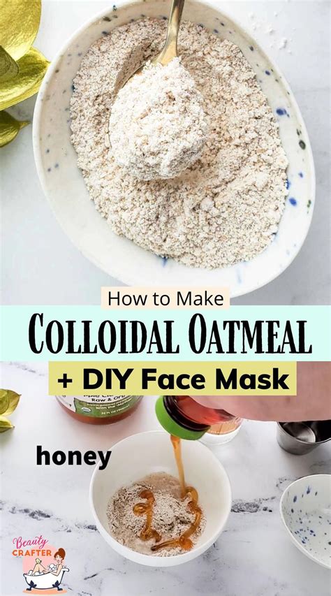 Colloidal Oatmeal Face Mask Diy Artofit