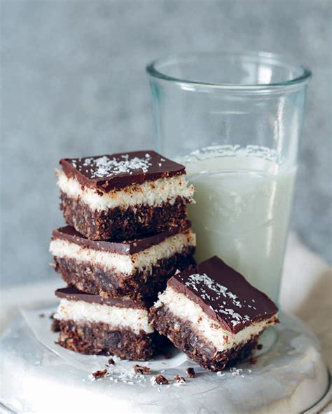 Recipe Heavenly Chocolate Coconut Raw Slice