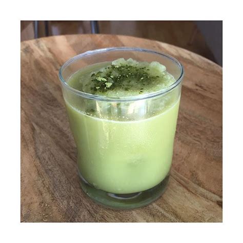 Frappé de Coco y Matcha