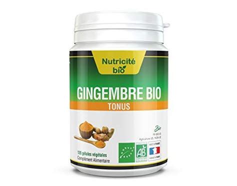 Nutrifite Bio Gingembre Bio Tonus Powdered With Vitamins