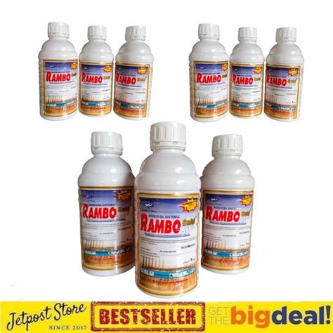 Jual Rambo Gold 480 SL 1 Liter Obat Pembasmi Rumput Liar Di Lapak