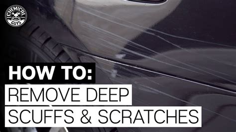 How To Get Rid Of Black Scuff Marks On Car